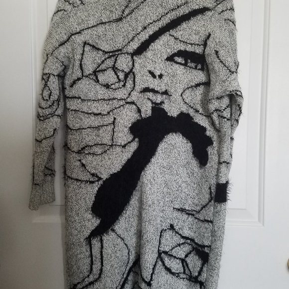 Unique, completely unusual cardigan. (NWOT) - Picture 7 of 12